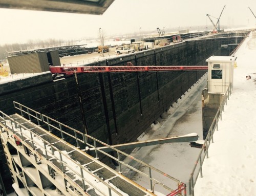 Snell Lock Massena New York USDOT St. Lawrence Seaway Corp